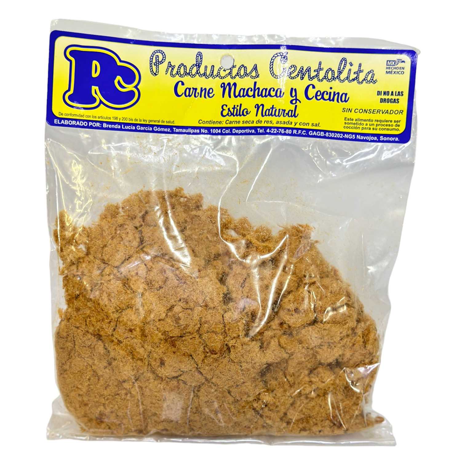 Carne Machaca y Cecina Estilo Natural Productos Centolita
